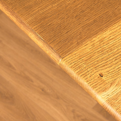 Swedish dining table in solid oak