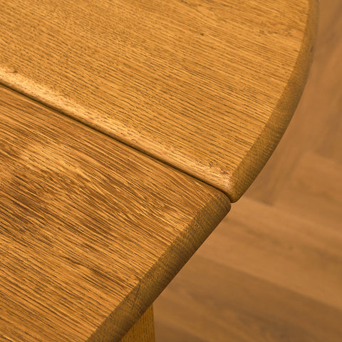 Swedish dining table in solid oak