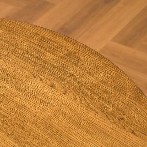 Swedish dining table in solid oak