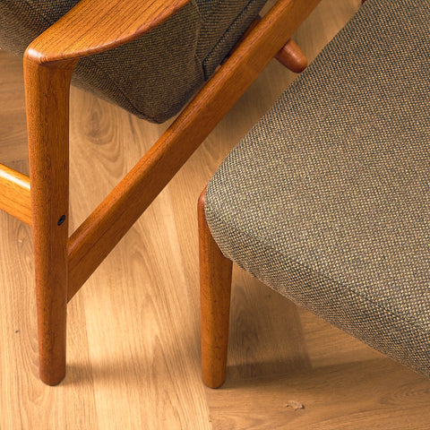 Folke Ohlsson Duxiesta Armchair with Footstool