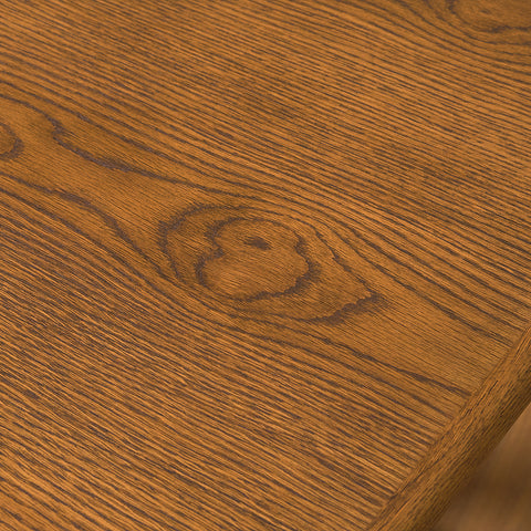 Danish oval dining table in smoked oak by Skovby
