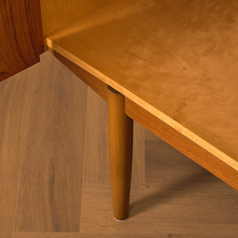 Swedish highboard in teak and oak