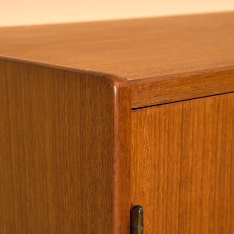 Swedish highboard in teak and oak
