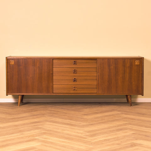 Swedish sideboard in walnut, model 'Korsör' by IKEA