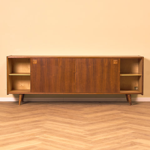 Swedish sideboard in walnut, model 'Korsör' by IKEA
