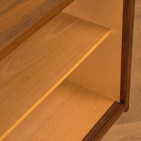 Swedish sideboard in walnut, model 'Korsör' by IKEA