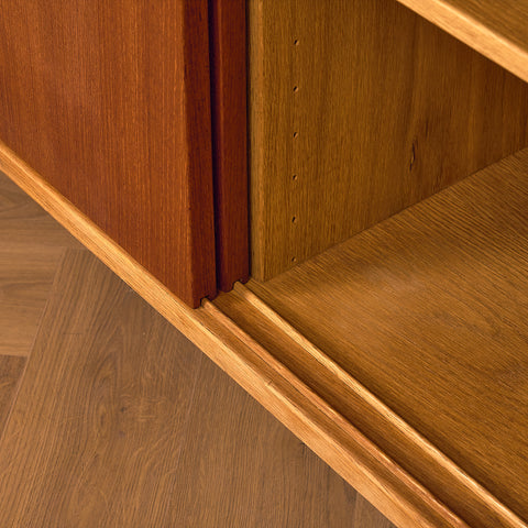 Swedish sideboard in teak and oak by Børge Mogensen for Karl Andersson & Söner
