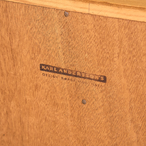 Swedish sideboard in teak and oak by Børge Mogensen for Karl Andersson & Söner