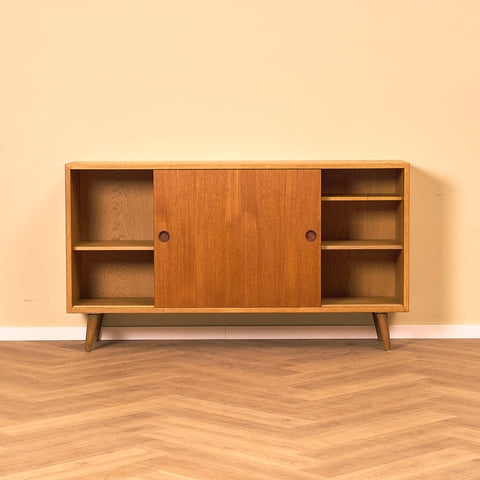 Swedish sideboard in teak and oak by Børge Mogensen for Karl Andersson & Söner