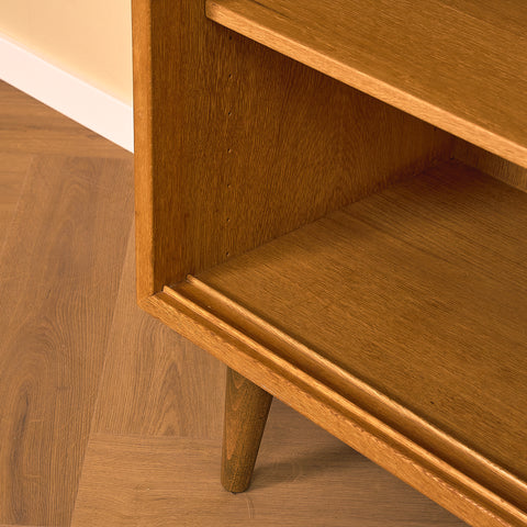 Swedish sideboard in teak and oak by Børge Mogensen for Karl Andersson & Söner