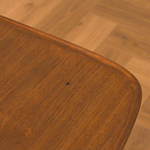 Swedish coffee table in teak and oak by Børge Mogensen for Fredericia möbler