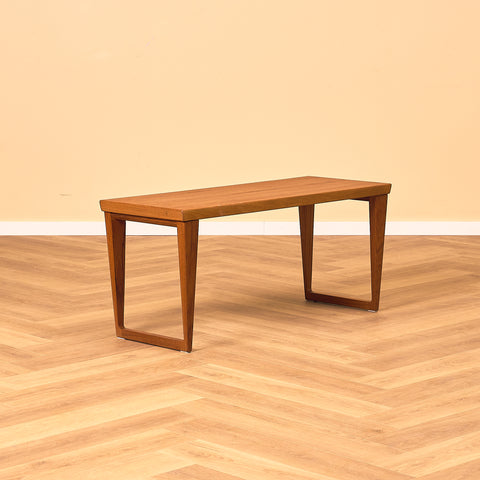 Danish side table in teak by Kai Kristiansen for Aksel Kjersgaard