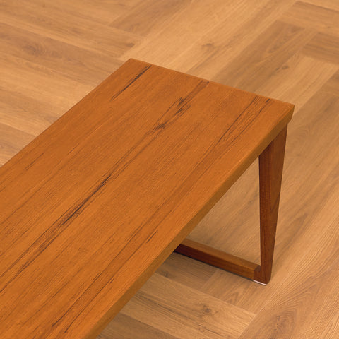 Danish side table in teak by Kai Kristiansen for Aksel Kjersgaard