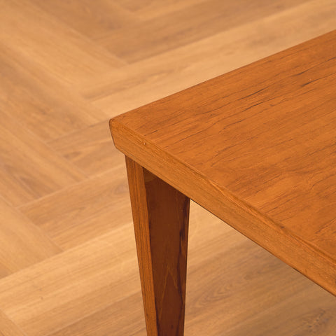 Danish side table in teak by Kai Kristiansen for Aksel Kjersgaard