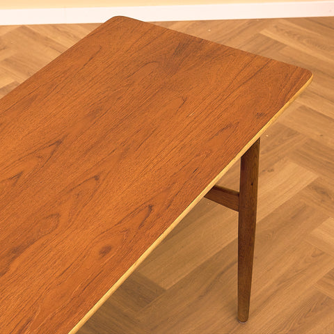 Swedish coffee table in teak and oak
