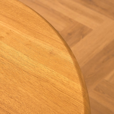 Danish dining table in solid oak by Skovby Møbelfabrik
