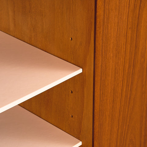 Swedish highboard in teak by Alberts Tibro