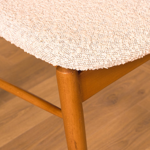 Swedish dining chairs in beech by Åke Terje for IKEA