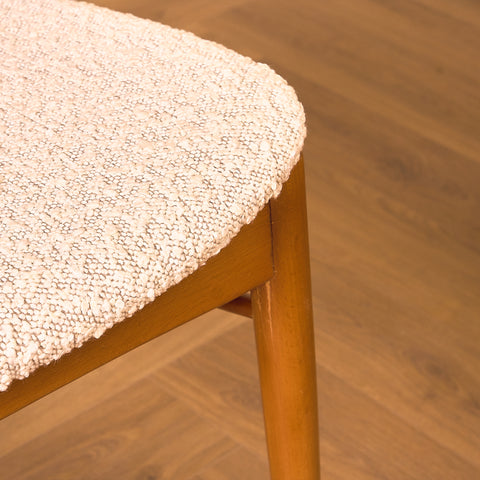 Swedish dining chairs in beech by Åke Terje for IKEA