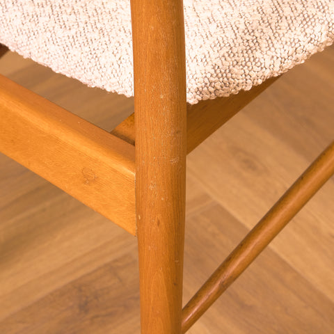 Swedish dining chairs in beech by Åke Terje for IKEA