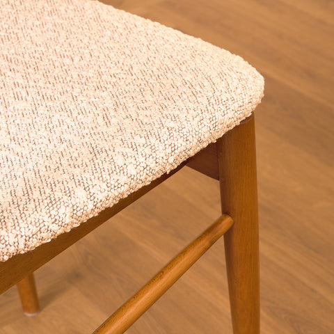 Swedish dining chairs in beech by Åke Terje for IKEA