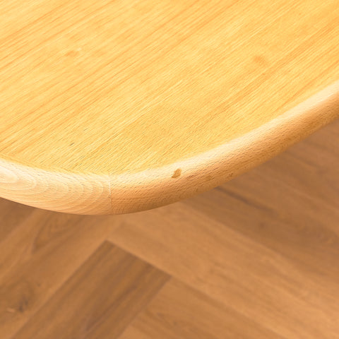 Danish dining table in beech by Skovby Møblefabrik