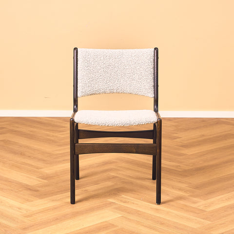 Danish dining chairs in smoked oak by Erik Buch for Anderstrup Møbelfabrik, model 89