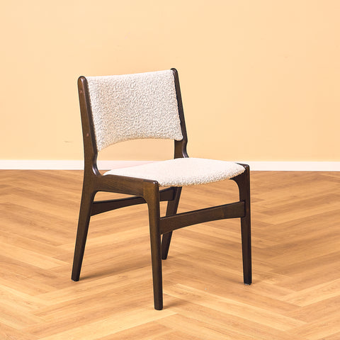 Danish dining chairs in smoked oak by Erik Buch for Anderstrup Møbelfabrik, model 89