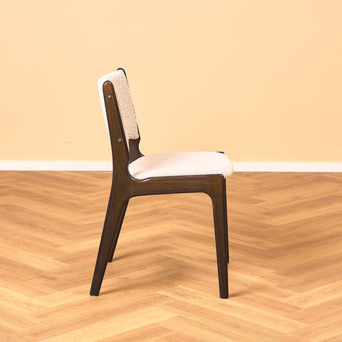 Danish dining chairs in smoked oak by Erik Buch for Anderstrup Møbelfabrik, model 89