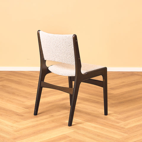 Danish dining chairs in smoked oak by Erik Buch for Anderstrup Møbelfabrik, model 89