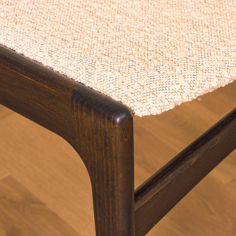 Danish dining chairs in smoked oak by Erik Buch for Anderstrup Møbelfabrik, model 89