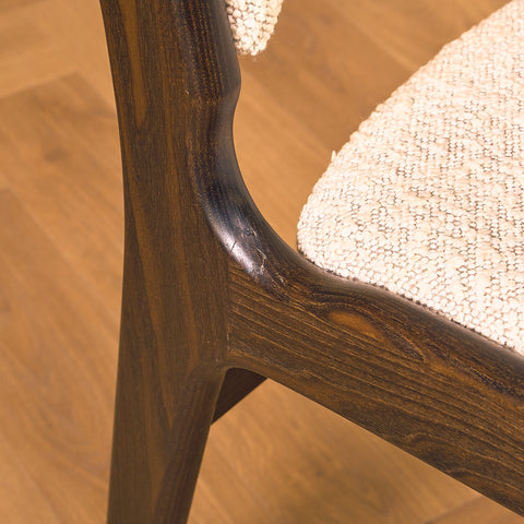 Danish dining chairs in smoked oak by Erik Buch for Anderstrup Møbelfabrik, model 89