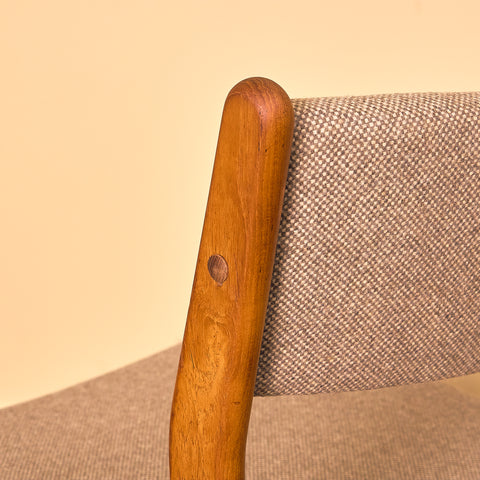 Danish dining chairs in teak by Findahl
