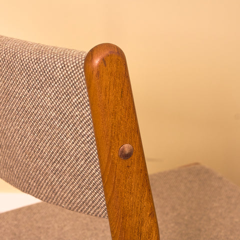 Danish dining chairs in teak by Findahl