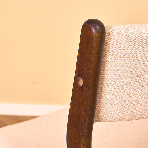 Danish dining chairs in beech by Findahl