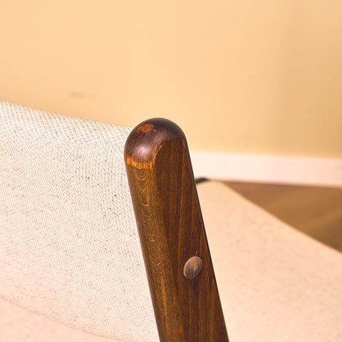 Danish dining chairs in beech by Findahl