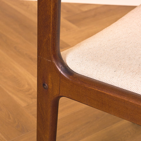 Danish dining chairs in beech by Findahl