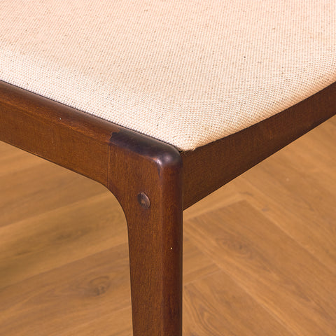 Danish dining chairs in beech by Findahl
