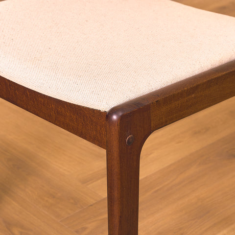 Danish dining chairs in beech by Findahl