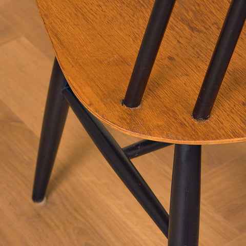 Swedish dining chairs, model 'Fanett' by Ilmari Tapiovaara for Edsbyverken