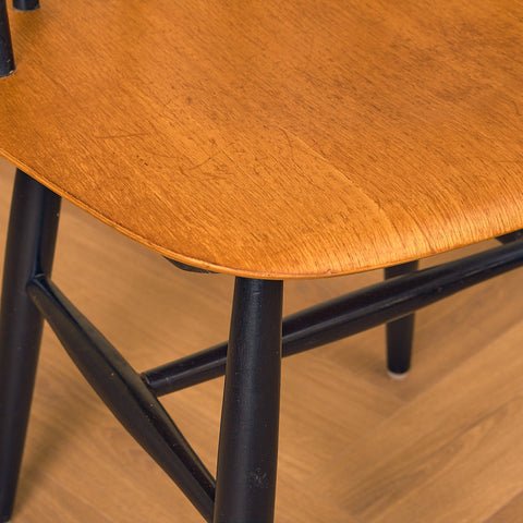 Swedish dining chairs, model 'Fanett' by Ilmari Tapiovaara for Edsbyverken