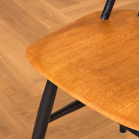 Swedish dining chairs, model 'Fanett' by Ilmari Tapiovaara for Edsbyverken