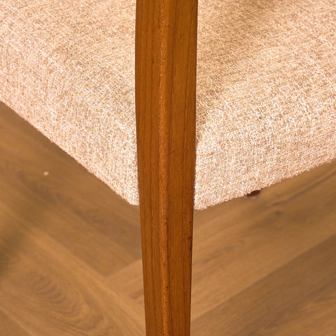Swedish set of 4 dining chairs "Garmi" by Nilson Jonsson for Troeds