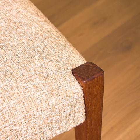 Swedish set of 4 dining chairs "Garmi" by Nilson Jonsson for Troeds