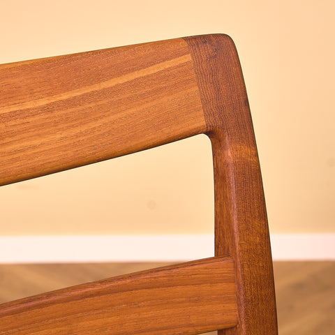 Swedish set of 4 dining chairs "Garmi" by Nilson Jonsson for Troeds