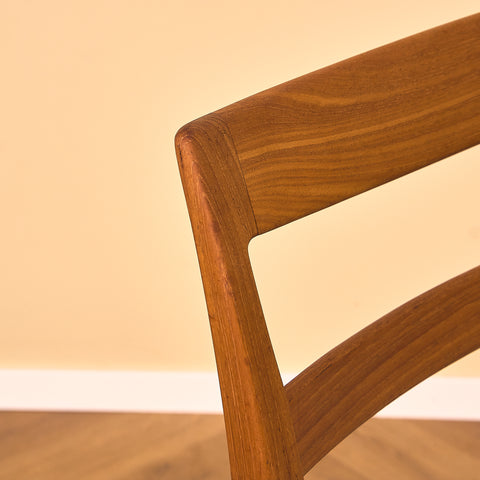 Swedish set of 4 dining chairs "Garmi" by Nilson Jonsson for Troeds