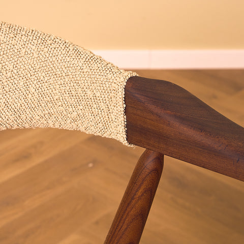 Danish dining armchairs in walnut 'model 213' by Thomas Harlev for Farstrup