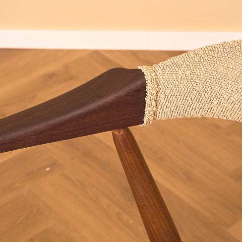 Danish dining armchairs in walnut 'model 213' by Thomas Harlev for Farstrup
