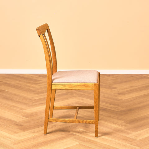 Swedish dining chairs in oak, model 'Vindö' by Svante Skogh for Balders Snickeri, Vaggeryd