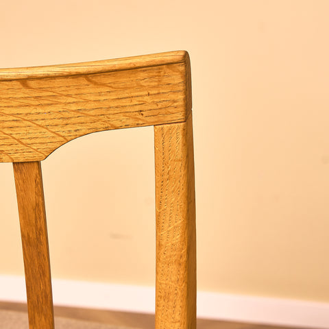 Swedish dining chairs in oak, model 'Vindö' by Svante Skogh for Balders Snickeri, Vaggeryd